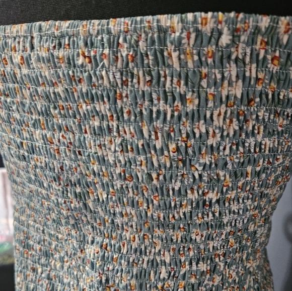 SHEIN Blue Floral Mini Dress - Picture 4 of 11